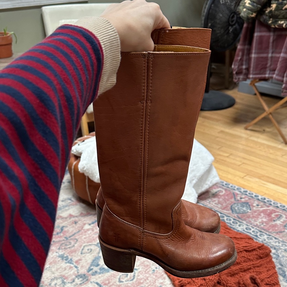 Vintage Frye Campus Boots